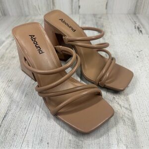 New Abound Nordstrom Austyn Strappy‎ Block Heel Sandals #501